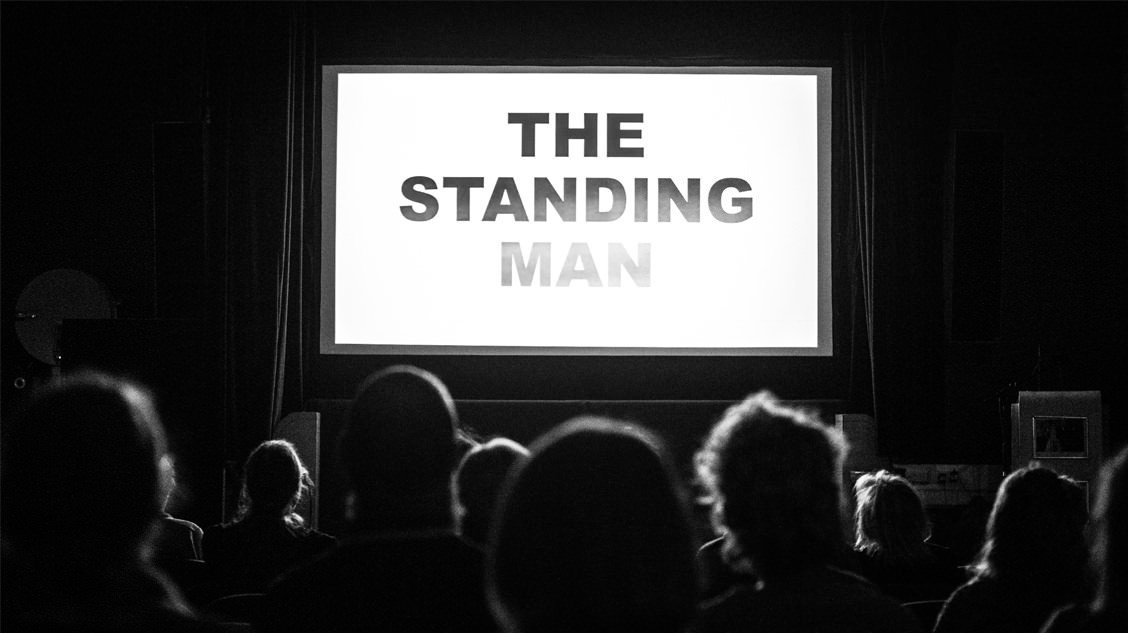 The Standing Man at the London Cinema Museum